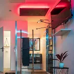 L'echappee - Maison Romantique - & Sauna Privatif- Pole Dance - Lit Rond Avec Miroir Au Plafond * Pezarches